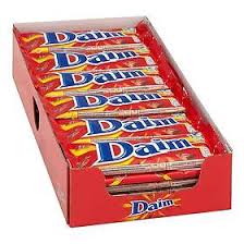 Daim chokladbit låda