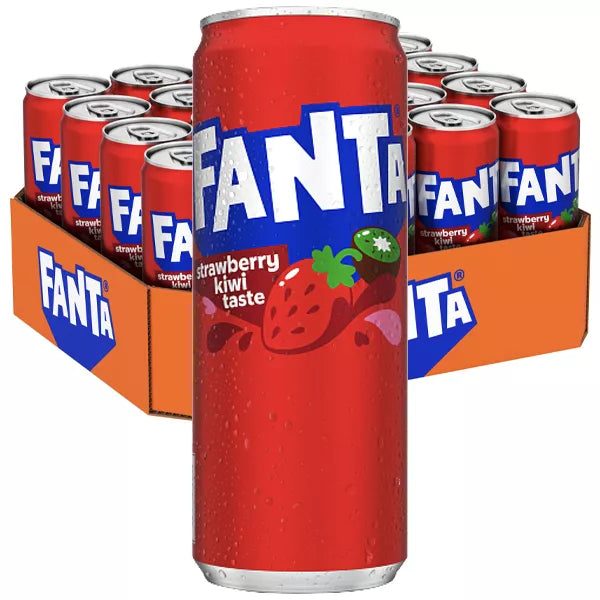 Fanta strawberry& kiwi flak