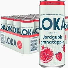 Loka jordgubb  granatäpple flak